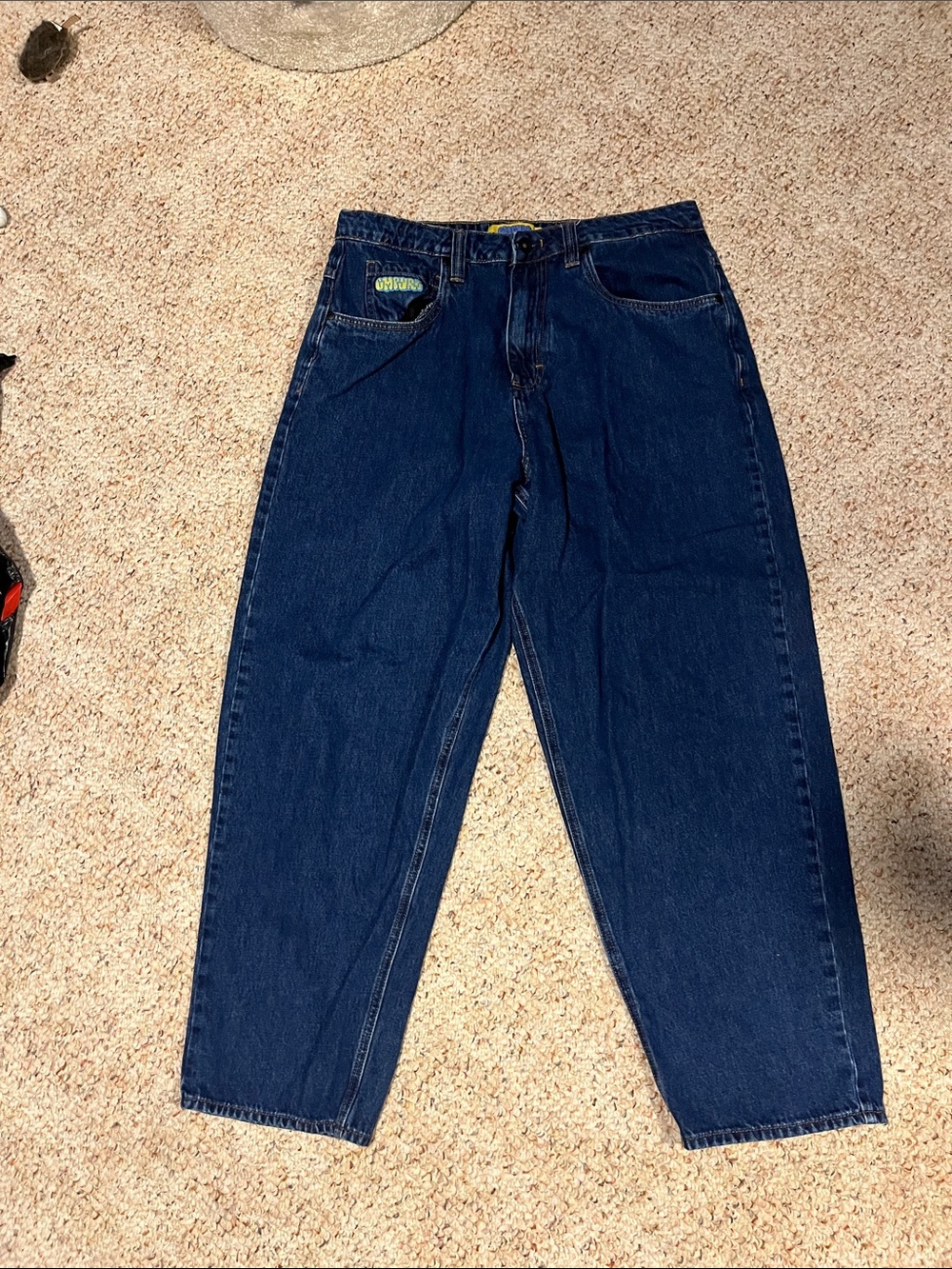 Empyre Men's Indigo Relaxed Jeans